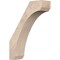 Ekena Millwork 5 1/2"W x 18"D x 24"H Legacy Smooth Knee Brace, Douglas Fir BRC06X18X24LEC00SDF - alternate 1